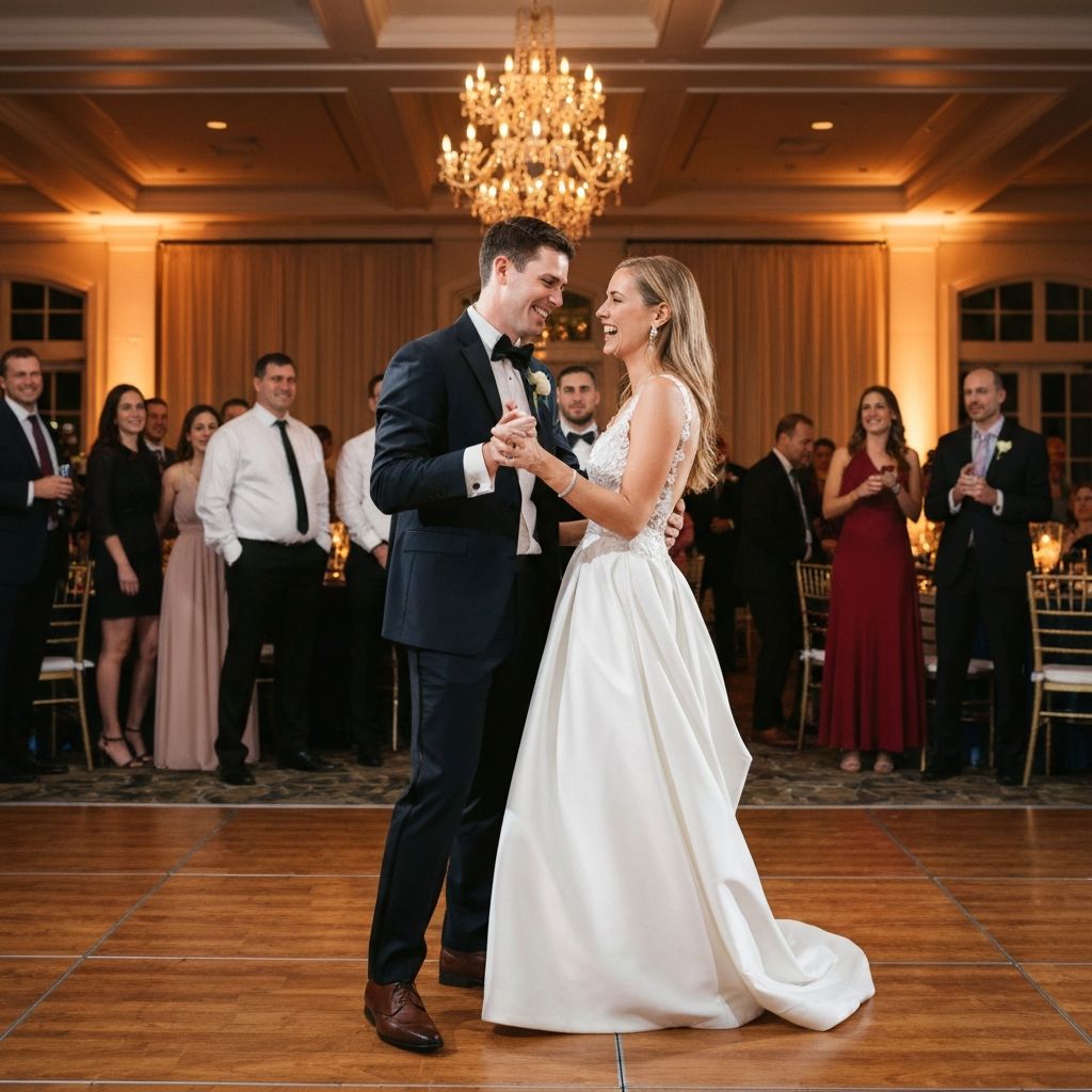 Wedding dance moment