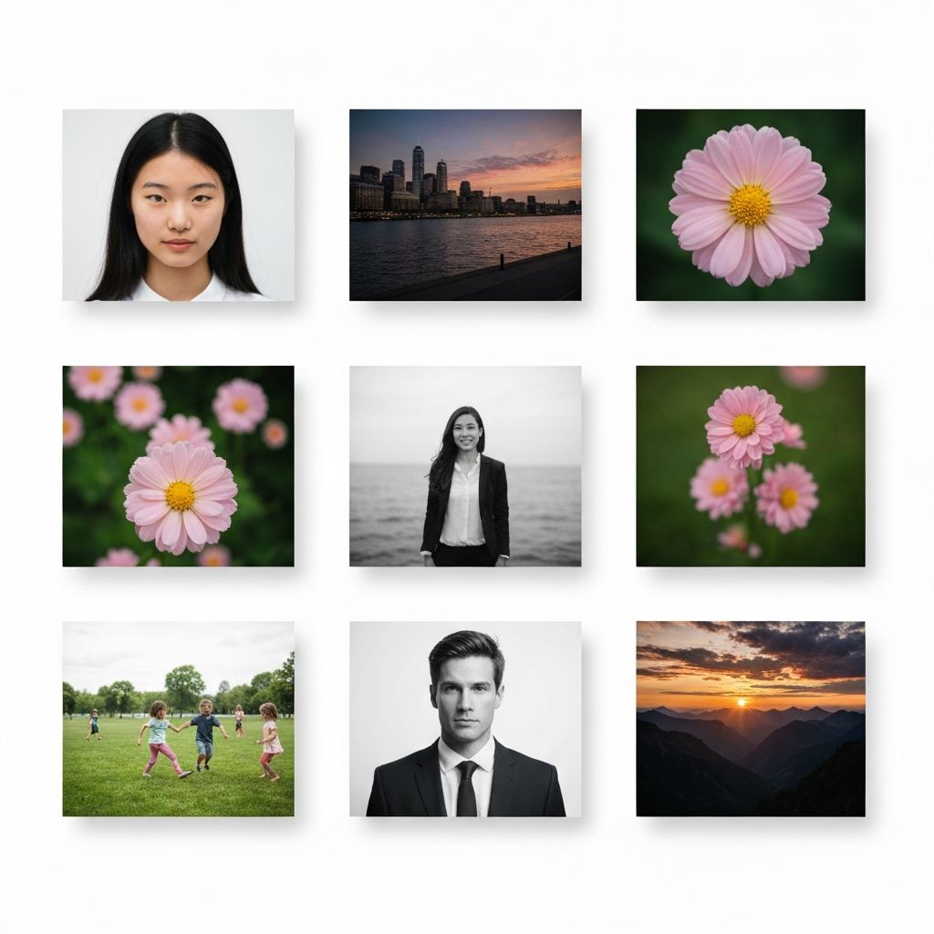 Desktop gallery grid